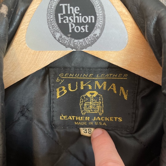 Vintage Bukman Leather Jacket - Picture 4 of 5